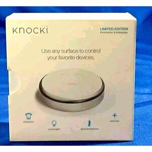 Knocki Limited Edition Signed Use Any Surface to Control Smart Home Devices